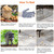 TeqHome Live Animal Cage Trap, Collapsible Humane Live Animal Cage Trap