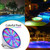Cynlink 12V 50W LED Color Changing Pool Lights for Inground Pool, Swimming Pool Light Bulb with Remote, E26 Replacement Underwater Pool Lighting for Pentair and Hayward Light Fixtures, 1 Pack