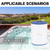 Wowreed 65 Sq. Ft Spa Filter Compatible with PWK65, 31114, C-8465