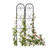 XYCCRX 2 Pack Q195 Metal Garden Trellis for Climbing Plants, 66 x 13 in