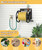 Artigarden Triangle Wall Mounted Garden Hose Reel Outdoor Hose Holder Black