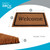 BIRDROCK HOME Heavy Duty Natural Coir Welcome Door Mat, 24 x 36 Inch
