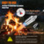 Aikyciu Propane Torch Weed Burner, High Output Blow Torch with 10FT Hose