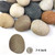 SHIZWU Large River Rocks for Landscaping, 3-4 Inch Mixed Colors Pebbles for Plants and Garden, Premium Rocks for Flower Beds, Indoor Fountains, Paths, Backyards, Fish Tanks(20lbs Bulk)