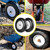 4.80/4.00-8 Wheelbarrow Tire and Wheel 16" Flat Free Solid 2PCS Hand Truck