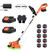 Battery Powered Weed Wacker Cordless Lightweight for Seniors & Small Lawns