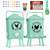 CLUCKY Hanging Chicken Waterer and Chicken Feeder Set, Wall Mountable