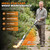 Sakerplus Propane Torch Weed Burner, 2-in-1 Adjustable Flame Torch