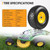 2Pack 15x6.00-6 Tire and Wheel Assembly, Replacement for Craftsman John Deere Cub Cadet Riding Mowers, 4 Ply Tubeless Lawn Mower Tires 15x6x6, 3" Offset Hub, 3/4" Bushing