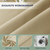 RichSets Outdoor Curtains for Patio Waterproof, 6 Drape Panels, Sun Shades