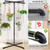 OugeWood Plant Hanger Indoor, 59" Tall Hanging Plant Stand Heavy Duty Metal Indoor Plant Hanger Stand Hanging Plant Holder with 8 Hooks Hanging Planters for Indoor Plants Bedroom Living Room Balcony