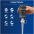 2-Pack H2O-6 Gear Drive Sprinkler - Versatile Gear Drive for Efficient Lawn Watering