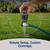 2-Pack H2O-6 Gear Drive Sprinkler - Versatile Gear Drive for Efficient Lawn Watering