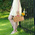 Large Wicker Basket with Handle, Empty Willow Basket,16 Inch,Red