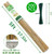SWANGSA 40 Pack Bamboo Stakes for Plant 5 Feet(57.5inch), Bamboo Sticks Plant Support Garden Stakes Poles with 200pcs Twist Ties for Tomatoes, Beans, Potted Plants, Indoor and Outdoor Climbing Plants