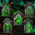 25.2in Halloween Tombstones Outdoor Decor Glow in The Dark - 5PCS Large Tombstones for Graves Halloween Gravestones Decorations Yard Signs