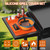 Carry360 Silicone Griddle Cover Set for Blackstone 36" with 16" Blackstone Griddle Accessories, Cleaning Brush | Heavy Duty Food-Grade Grill Mats Accessories | All Season Protection from Dirt Rust​
