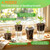 30 Pack 3.5" Self Watering Propagation Pots, Seed Starter Cups with Dome