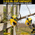 YAWV Brushless Electric Pruning Shears for DeWalt Battery, Portable Cordless Pruning Shears with LCD Display＆SK5 Blades, Adjustable Cutting Diameter 0.8-1.2 Inch for Gardening Tree Pruning(NO Battery)