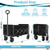 Collapsible Wagon Cart with Swivel Wheels, 360LB Lightweight Folding Wagon