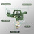RESTMO Adjustable Full Metal Tripod Sprinklers for Yard Large Area