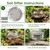 Soil Sifter for Gardening with Handles, Rock Sifter Fits 5 Gallon Bucket with 4 Replaceable Screens, Compost Sifter Dirt Sifter, Captures Dirt Rocks Sawdust