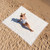 Hillsuren 91x71 in Beach Blanket Picnic Blanket Cotton, Milky White, Waffle