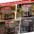35LB Large Chicken Feeder, Automatic Metal Chicken Feeder with 4 Ports