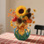 U WONDERFUL Starry Night Plant Pot - 6.8inch Unique Flower Pot