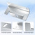 AeternaSol 16PCS Solar Panel Mounting Brackets, Z Brackets, Lightweight Aluminum Alloy, Corrosion-Free Construction for RVs, Trailers, Vans, Yachts and Off-Grid Roof Installation