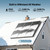 HQST 100W 12V Solar Panel, 9BB, 23% High Efficiency, Grade A+ Cells, IP65