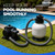 FibroPool Pool Hose Kit - 1.5 in Connections - 6 ft - Plastic & Steel