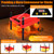 Phoncoo Brooder Box for Chick, Chick Starter Kit with Brooder Heating Plate