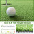 Tangkula 10 FT x 6.5 FT Artificial Grass Turf, Realistic Indoor Outdoor Garden Lawn Landscape Grass Turf with 0.3" Pile Height & Drainage Hole, Fake Faux Grass Dog Potty Pad for Patio, Lawn, Courtyard