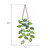 Rswardeleco Stained Glass Window Hanging, Green Leaf Plant Suncatcher Decor