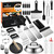 N NOBLE FAMILY 38PCS Griddle Accessories Kit, Professional Grill Tools Set