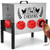 TGEYD 50LB Large Automatic Chicken Feeder – 8 Feeding Ports, No-Waste Poultry Feeder, with Adjustable Legs & Locking Lid
