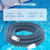 Pool Vacuum Hose, Manual Above/In Ground Swimming Pool Clean Hose 1.25"x30'