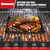 Qetumst Large 3 PCS Grill Basket Set for Outdoor Grill, Veggie Grilling Pan