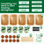 Microgreens Growing Kit Indoor Garden - Complete Micro Greens Growing Kits with 5 Seed Packs - Grow Broccoli, Arugula, Kale, Cabbage, Radish with Waterproof Trays - Grow Microgreens Indoor for Health