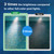 SANSI LED Submersible Lights Pro 4 Packs with Remote, 20 RGB Color Changing