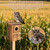 TKVAZK Screech Owl Box, Large 17"x9.5"x8.5" Wooden Owl House for Outside
