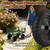 RONPOW 4.00-6 Flat Free Garden Wheelbarrow Tire and Wheel, 13" Black 2Pack