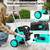 Portable Garden Hose Reel Cart, Hold Up to 100-120 Ft of 5/8 Inch Hose
