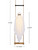 Halloween Decorations Outdoor 3.7FT Pre-Assembled Hanging Swing Ghost