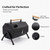 Tabletop Charcoal Grill, Portable Foldable Tabletop BBQ Grill with Dual Sided Griddle & Grill, Compact Folded Design, Thickened Body for Camping, Picnic & Outdoor Cooking