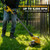 GELIDALITE 12-Inch Cordless String Trimmer for Dewalt 20V Battery Tool Only