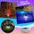 Askyli Floating Pool Lights Solar with Remote, 7.6 Inch RGB Up and Down Color Changing Solar Pool Lights that Float with Dynamic Lighting Effects, Floating Light for Pools, Party, Decor(2)