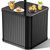 Hyperzoo Umbrella Side Table- Outdoor Patio Table with Umbrella Hole