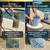 ADIOS! Pool Filter Cleaner for Cartridge DE and Sand, 12X Enzyme Soak 128oz